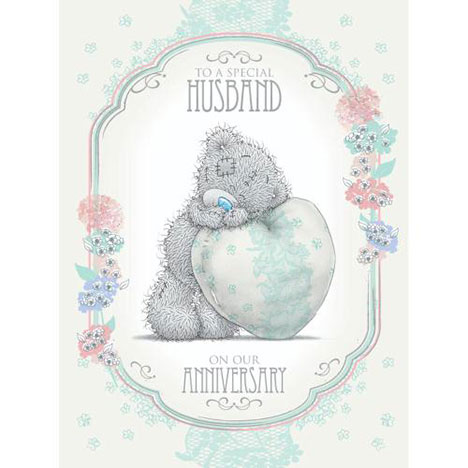 Husband Anniversary Me to You Bear Card £3.59